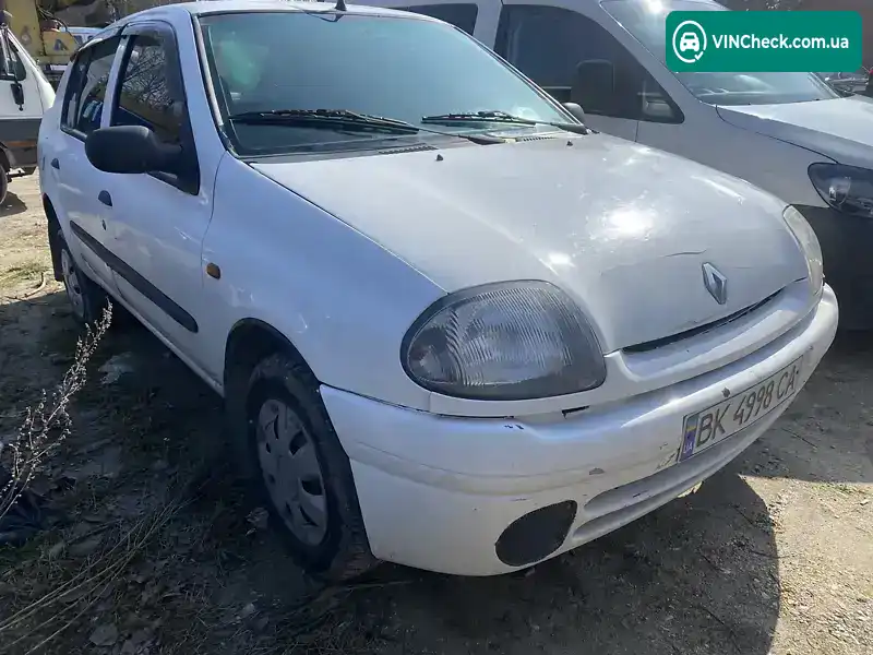Renault Clio 2002, фото з оголошення 2 з 8, VIN VF1LB030525938244