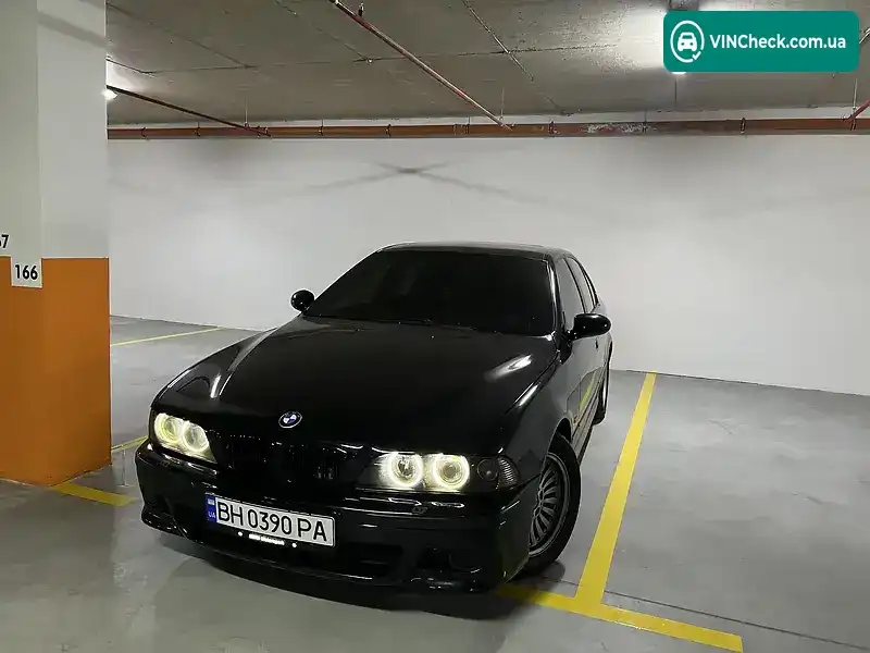 BMW 5 Series 2003, фото з оголошення 1 з 17, VIN WBADL81020G049596