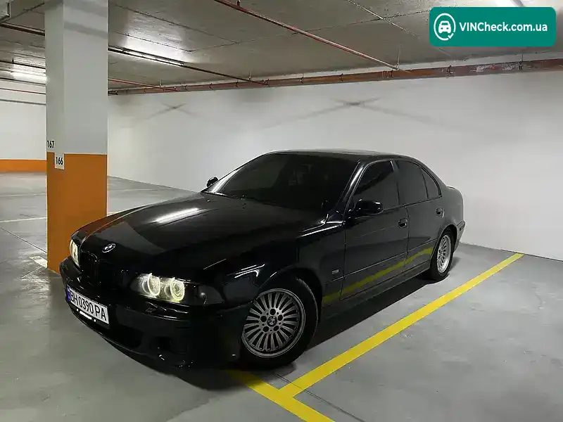 BMW 5 Series 2003, фото з оголошення 2 з 17, VIN WBADL81020G049596
