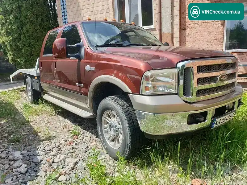 Ford F 250 2006, фото з оголошення 2 з 10, VIN 1FTSW21P76EC65511