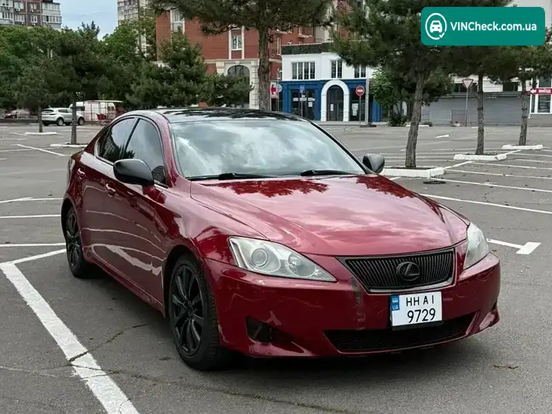 Lexus IS 2008, фото з оголошення 2 з 13, VIN JTHBG262082013354