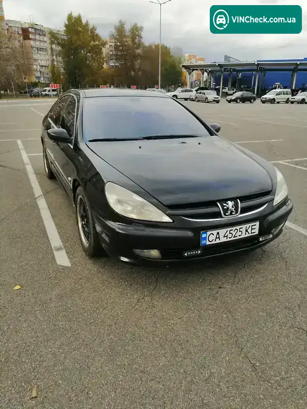 Peugeot 607 2003, фото з оголошення 2 з 19, VIN VF39D3FZB92090793