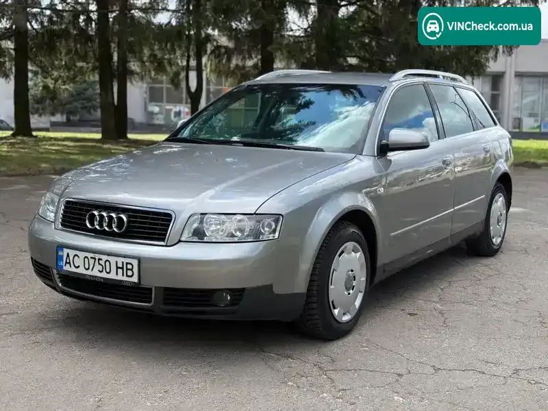 Audi A4 2002, фото з оголошення 2 з 20, VIN WAUZZZ8E32A291928