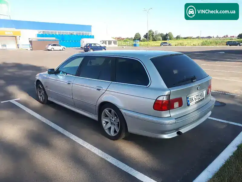 BMW 5 Series 2003, фото з оголошення 2 з 20, VIN WBADP81000GW47156