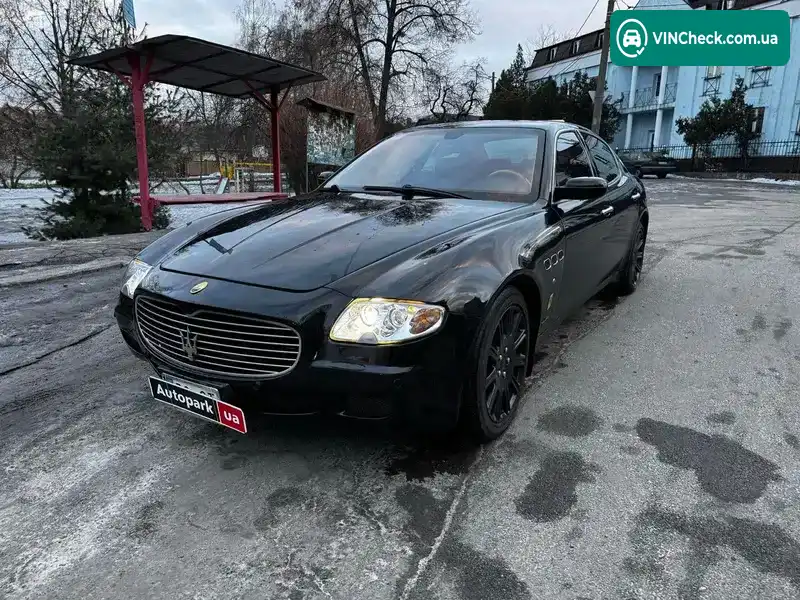 Maserati Quattroporte 2006, фото з оголошення 1 з 21, VIN ZAMCD39B000021255