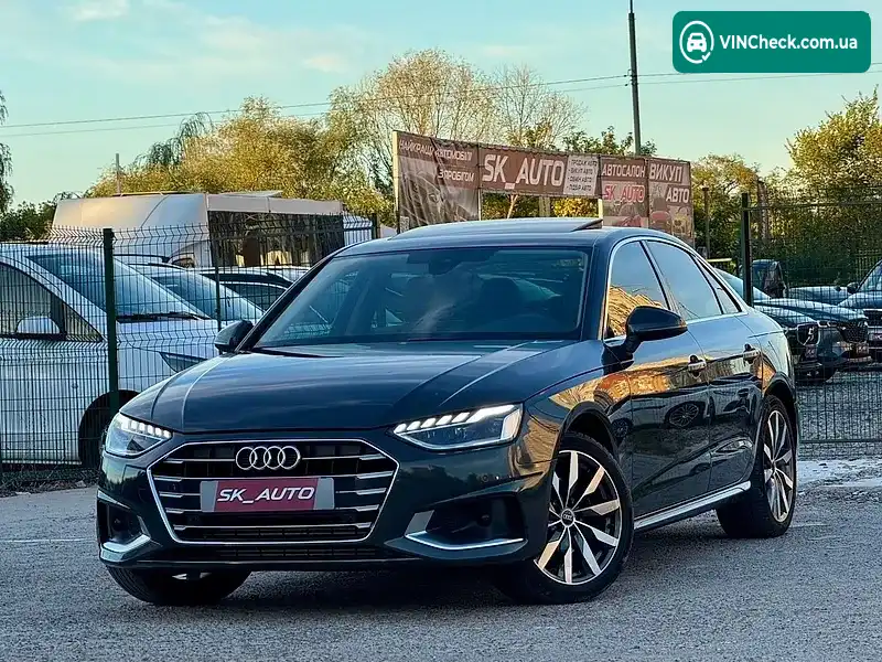 Audi A4 2021, фото з оголошення 1 з 20, VIN WAUABAF45NA019656