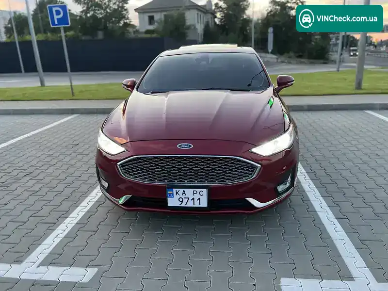 Ford Fusion 2019, фото з оголошення 2 з 21, VIN 3FA6P0RU3KR255729