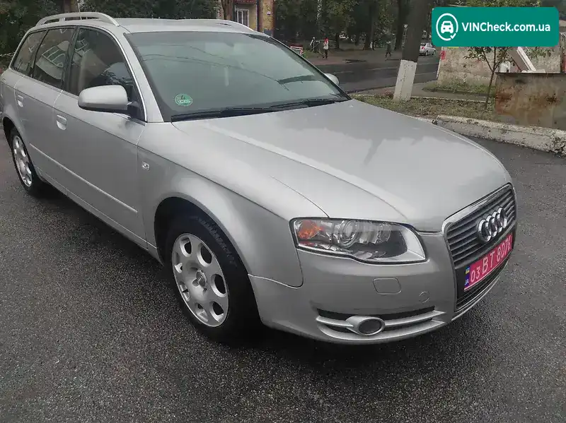 Audi A4 2004, фото з оголошення 2 з 16, VIN WAUZZZ8E35A418343