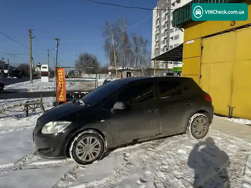 Toyota Auris 2008, фото з оголошення 2 з 8, VIN NMTKV56E10R038343