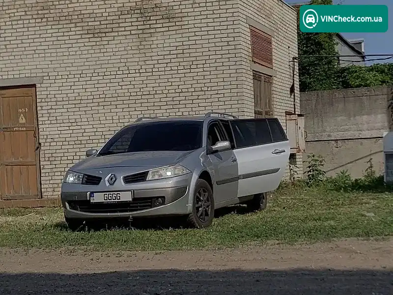 Renault Megane 2007, фото з оголошення 1 з 8, VIN VF1KM1R0H38890883