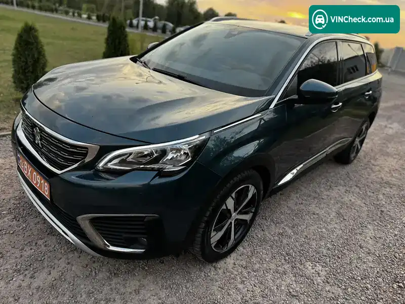 Peugeot 5008 2017, фото з оголошення 2 з 20, VIN VF3MCYHZRJL053463