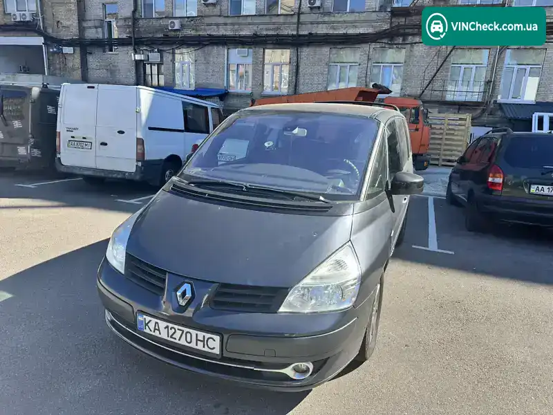 Renault Espace 2010, фото з оголошення 2 з 11, VIN VF1JK1JA644523182