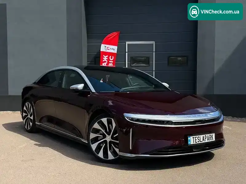 Lucid Air 2022, фото з оголошення 2 з 21, VIN 50EA1GBA9NA004416