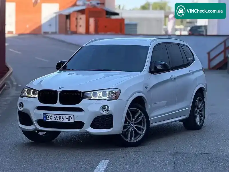 BMW X3 2014, фото з оголошення 1 з 20, VIN 5UXWY3C50F0F83840