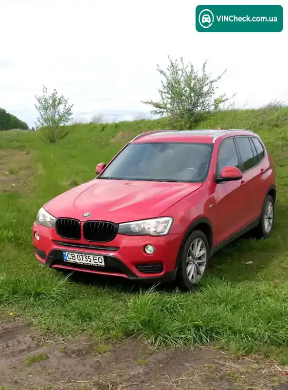 BMW X3 2017, фото з оголошення 2 з 17, VIN 5UXWZ7C3XH0X40504