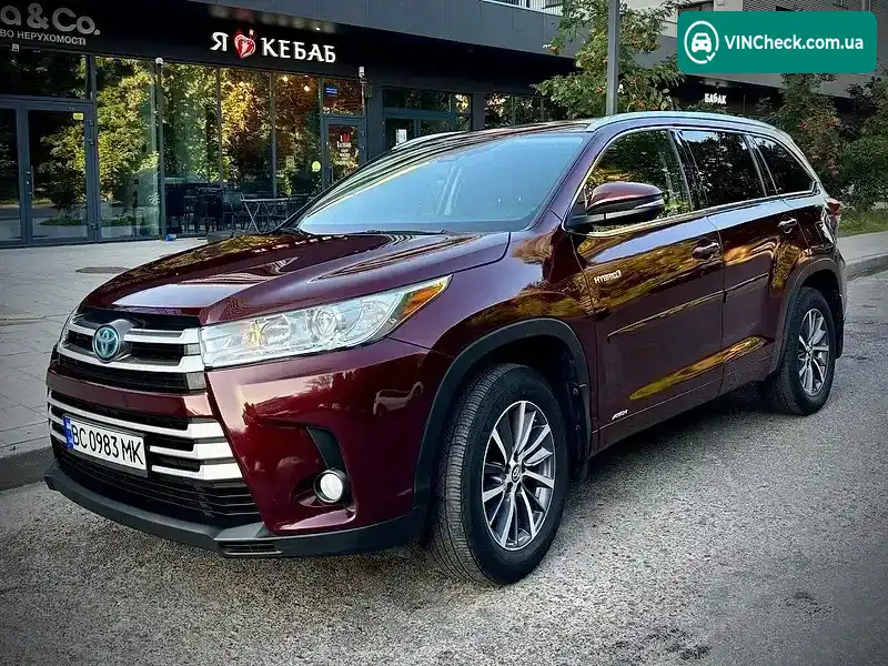 Toyota Highlander 2018, фото з оголошення 1 з 11, VIN 5TDJGRFH1JS042919