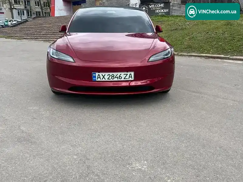 Tesla Model 3 2024, фото з оголошення 1 з 14, VIN 5YJ3E1EA4RF784705