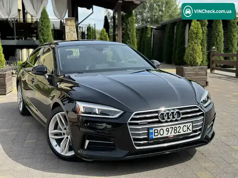 Audi A5 Sportback 2018, фото з оголошення 1 з 21, VIN WAUANCF58KA006908