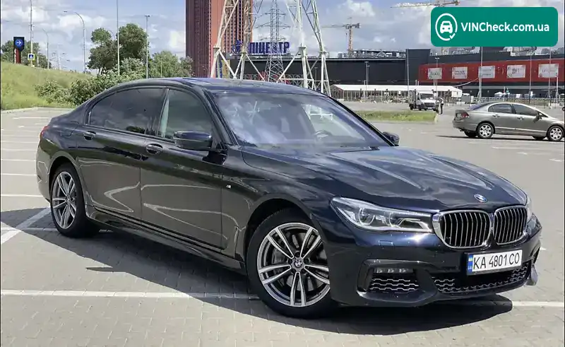 BMW 7 Series 2017, фото з оголошення 1 з 21, VIN WBA7F21000G781730