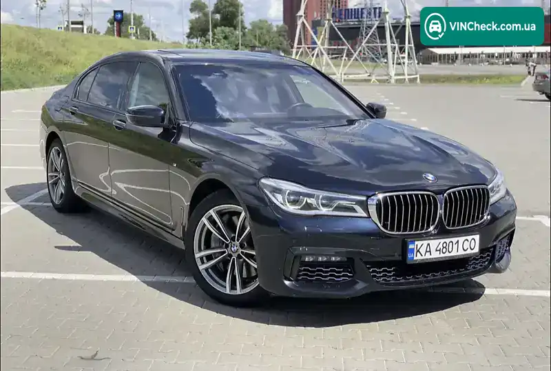BMW 7 Series 2017, фото з оголошення 2 з 21, VIN WBA7F21000G781730