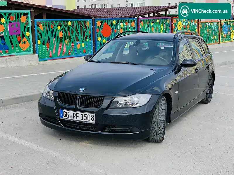 BMW 3 Series 2007, фото з оголошення 2 з 20, VIN WBAVU31030KZ23175