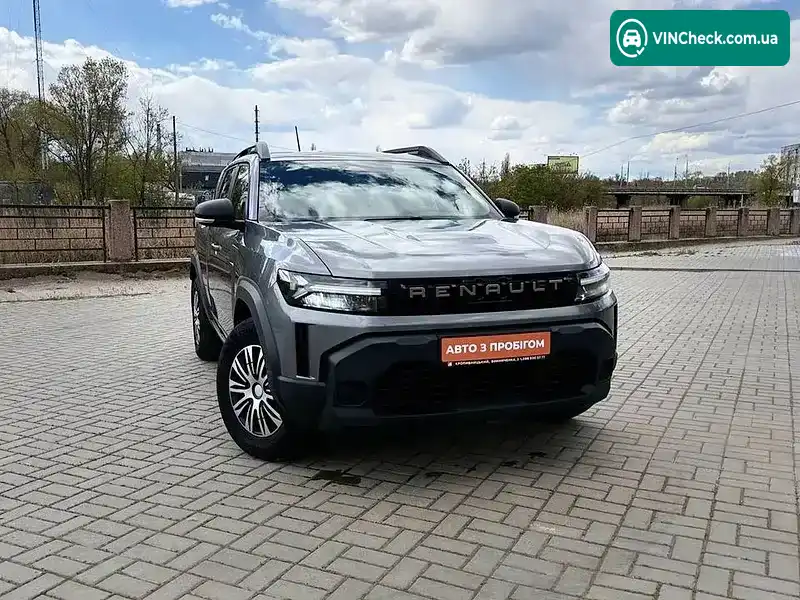 Renault Duster 2025, фото з оголошення 1 з 13, VIN VF1RJF01975428113