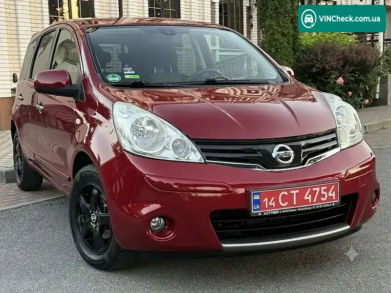 Nissan Note 2012, фото з оголошення 2 з 20, VIN SJNFCAE11U2110532