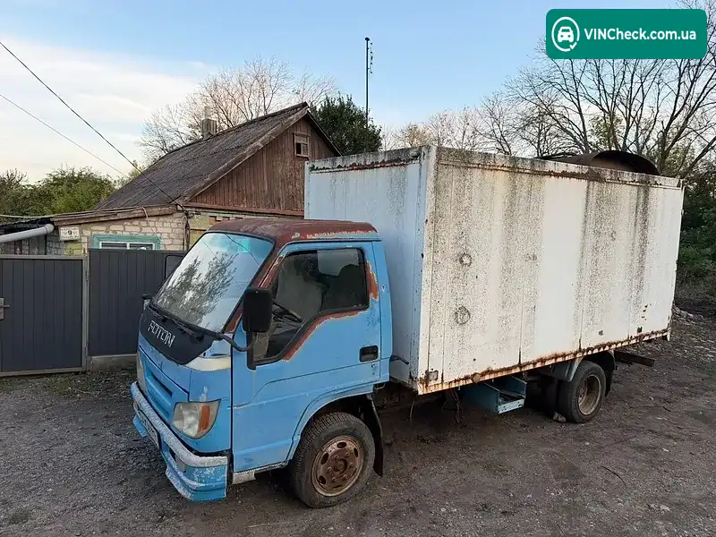 Foton BJ 2005, фото з оголошення 1 з 3, VIN Y6JV8JE665J001075