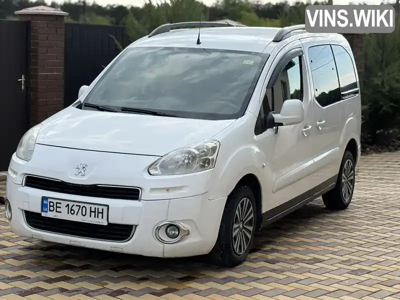Peugeot Partner 2012, фото з оголошення 1 з 15, VIN VF37N9HP0CJ575777