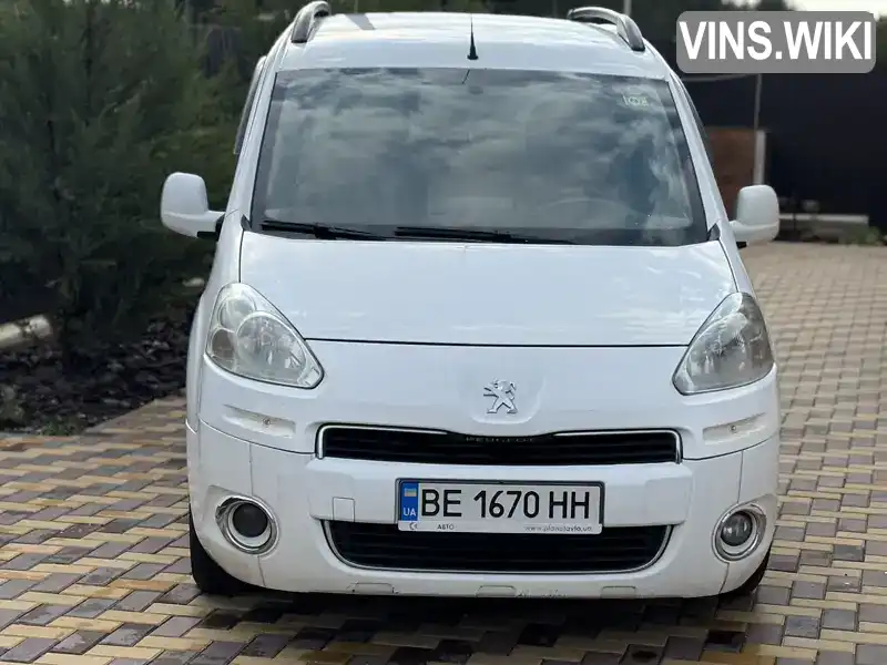 Peugeot Partner 2012, фото з оголошення 2 з 15, VIN VF37N9HP0CJ575777
