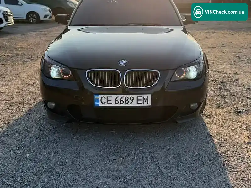 BMW 5 Series 2008, фото з оголошення 2 з 9, VIN WBAPX51060CZ92128