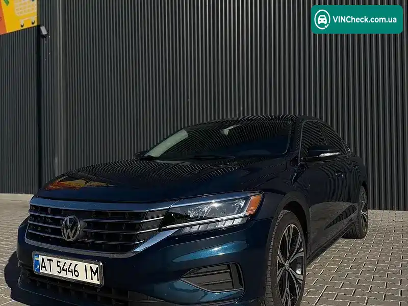 Volkswagen Passat 2021, фото з оголошення 1 з 11, VIN 1VWSA7A32MC007556