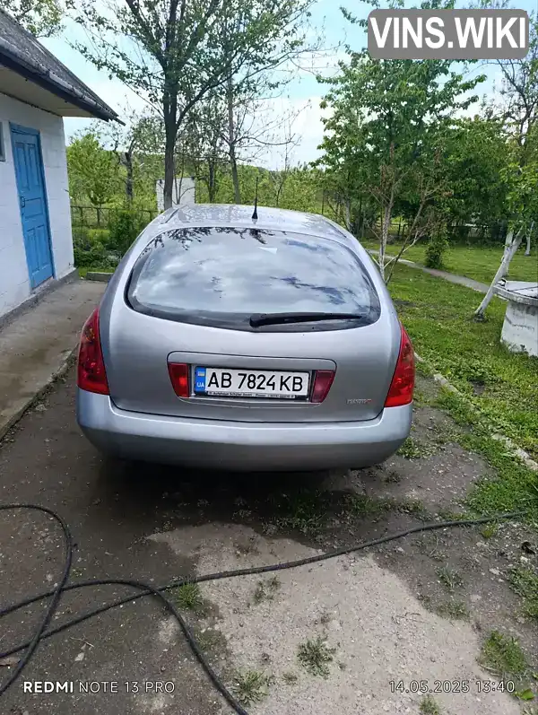 Nissan Primera 2004, фото з оголошення 2 з 9, VIN SJNTBAP12U0217179
