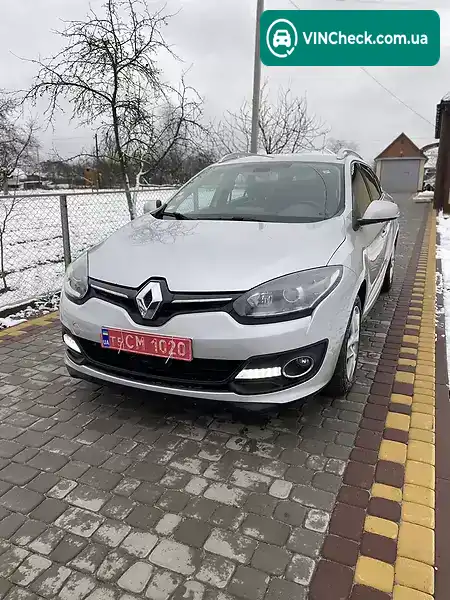 Renault Megane 2016, фото з оголошення 1 з 20, VIN VF1KZ890H54858322