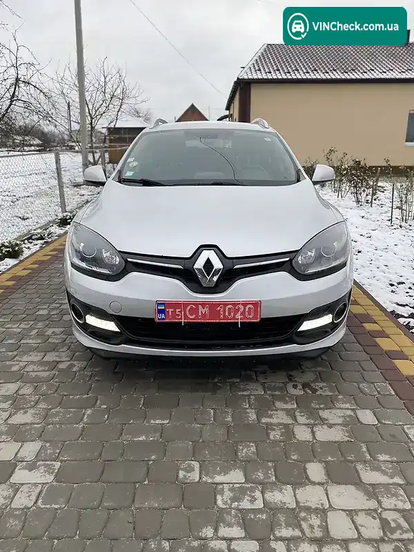 Renault Megane 2016, фото з оголошення 2 з 20, VIN VF1KZ890H54858322
