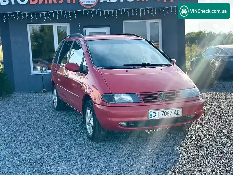 Volkswagen Sharan 1997, фото з оголошення 2 з 7, VIN WVWZZZ7MZWV004224