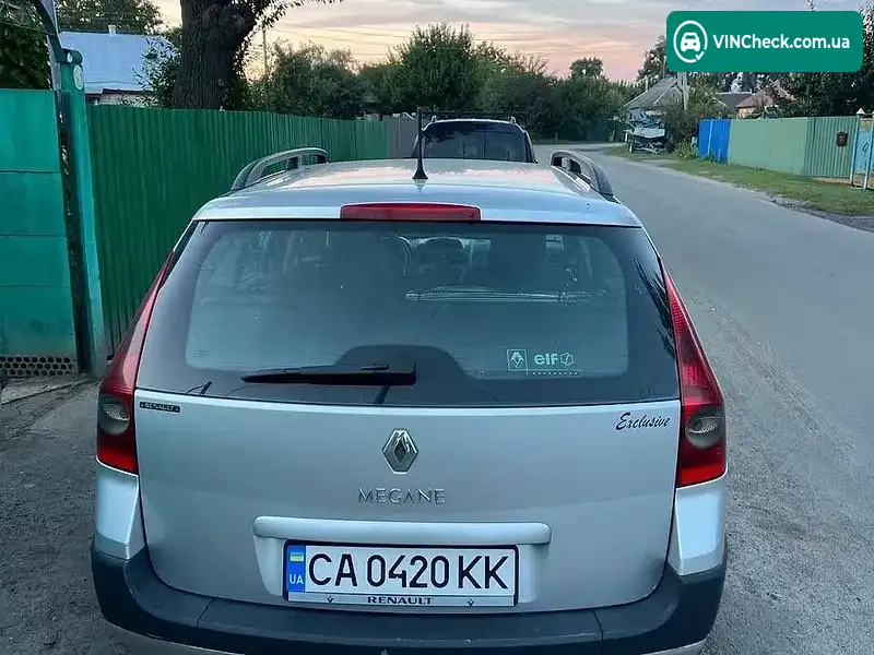 Renault Megane 2005, фото з оголошення 2 з 16, VIN VF1KMSE0634822581