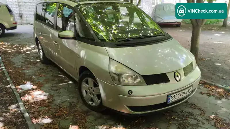 Renault Espace 2004, фото з оголошення 2 з 8, VIN VF1JK0HD630174825