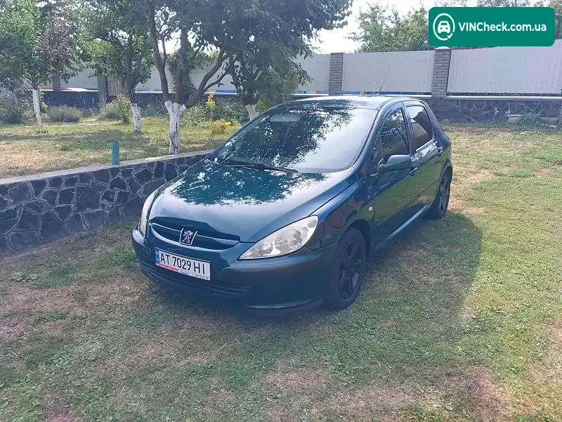 Peugeot 307 2001, фото з оголошення 2 з 15, VIN VF33CNFUB82054408