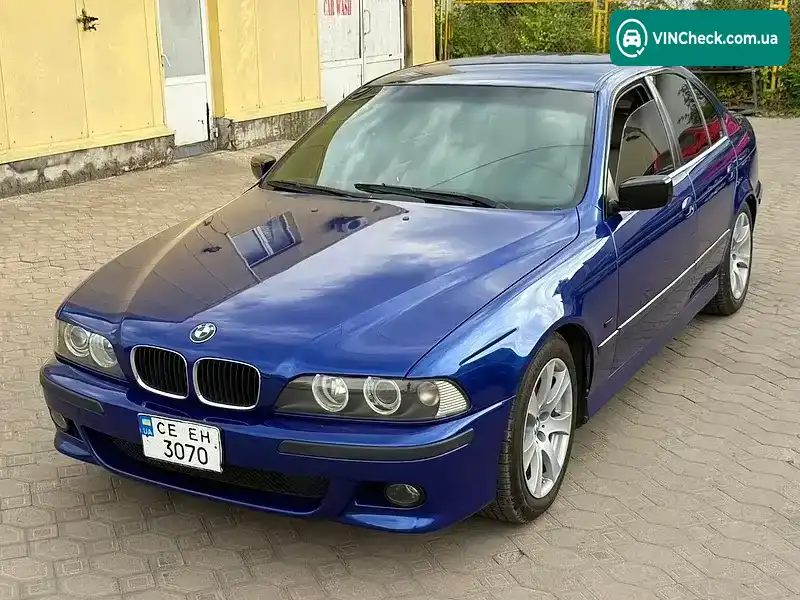 BMW 5 Series 2001, фото з оголошення 1 з 20, VIN WBADL81090GX56064