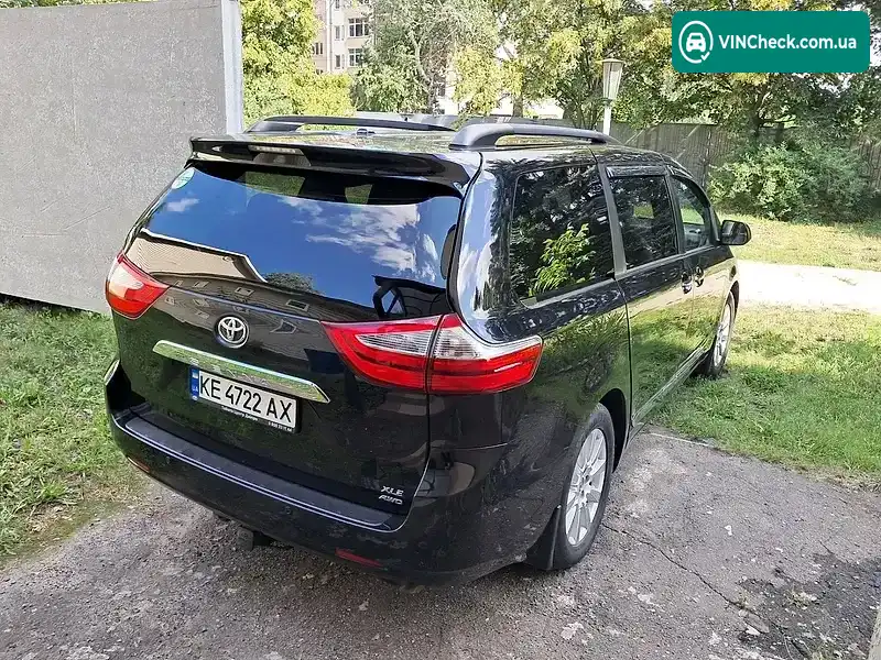 Toyota Sienna 2017, фото з оголошення 1 з 11, VIN 5TDDZ3DC4HS179231