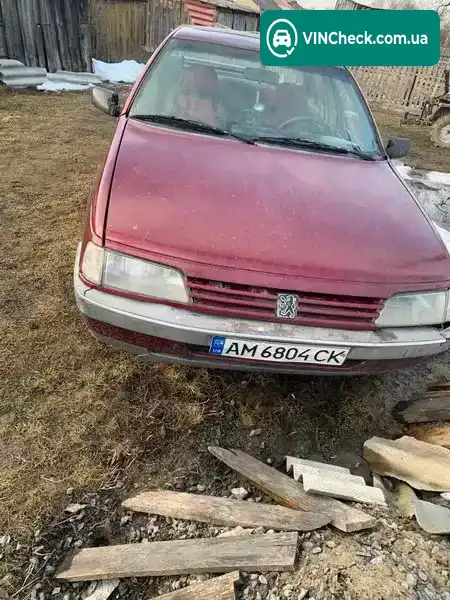Peugeot 405 1988, фото з оголошення 2 з 8, VIN VF315BB1208039327