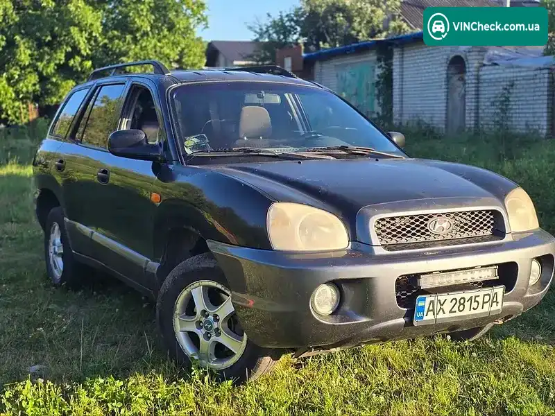 Hyundai Santa FE 2003, фото з оголошення 1 з 5, VIN KMHSC81DP3U532374