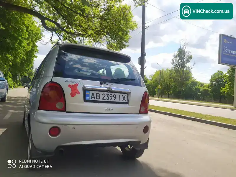 Chery QQ 2008, фото з оголошення 2 з 19, VIN LVVDB22B48D168255