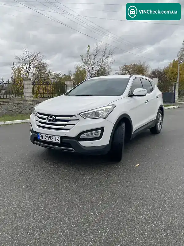 Hyundai Santa FE 2013, фото з оголошення 2 з 20, VIN KMHSW81UBDU152847