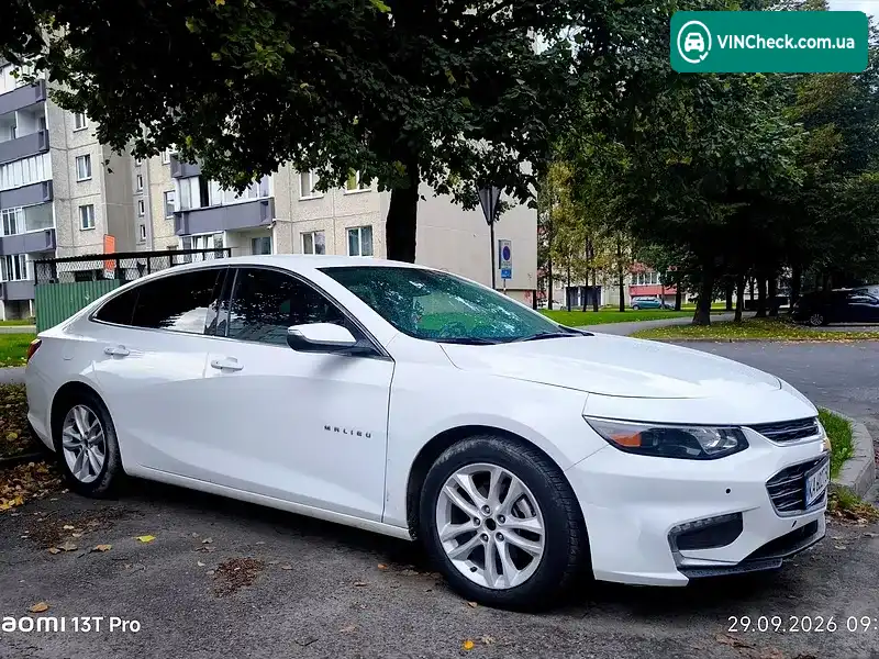 Chevrolet Malibu 2017, фото з оголошення 2 з 12, VIN 1G1ZE5ST1HF252919