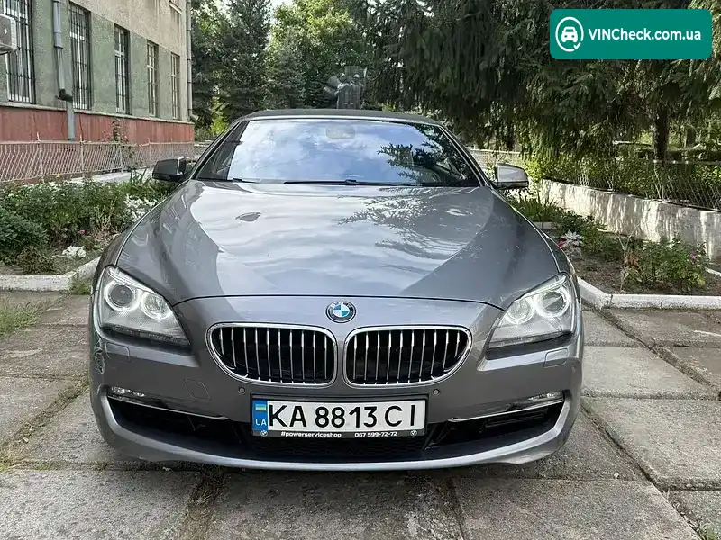 BMW 6 Series 2011, фото з оголошення 1 з 20, VIN WBALW71020C956465