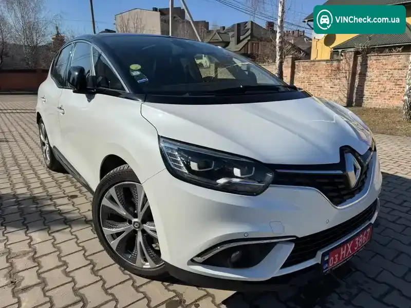 Renault Scenic 2017, фото з оголошення 1 з 20, VIN VF1RFA00858374083