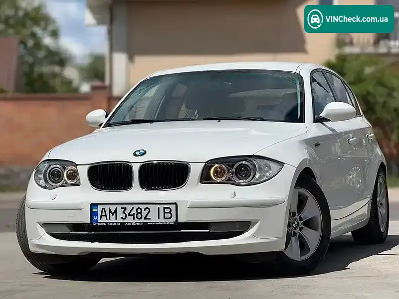 BMW 1 Series 2008, фото з оголошення 1 з 21, VIN WBAUE31040E079398