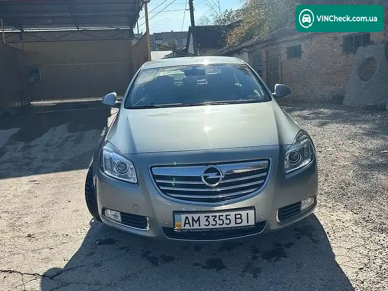 Opel Insignia 2012, фото з оголошення 1 з 6, VIN W0LGT5GP3C1087783
